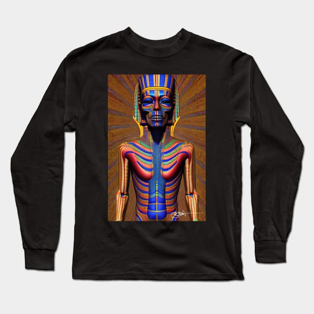 Ancient Deities 35 Long Sleeve T-Shirt by Benito Del Ray